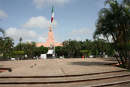 Le zòcalo de Merida
