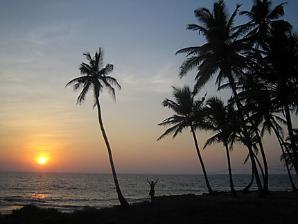 Coucher de soleil à Goa