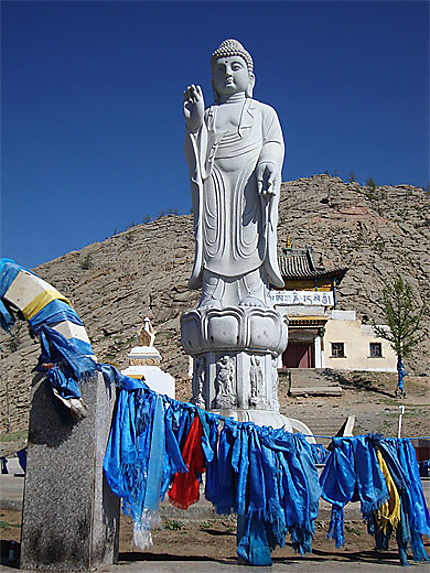 Bouddha au temple de Galdan Zuu