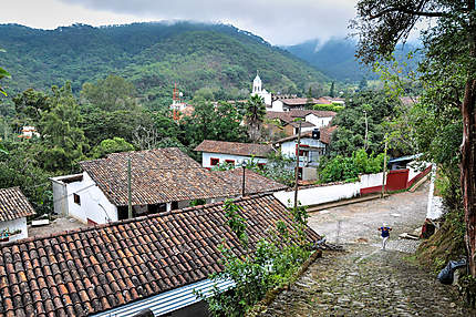 Le village vue d'en haut