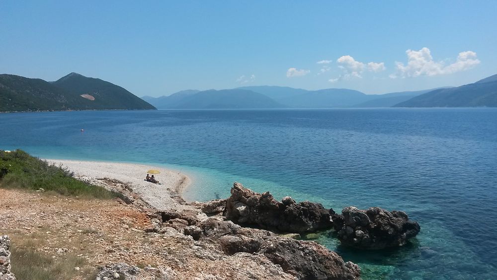 Ile d'Ithaque : plage Agios Ioannis