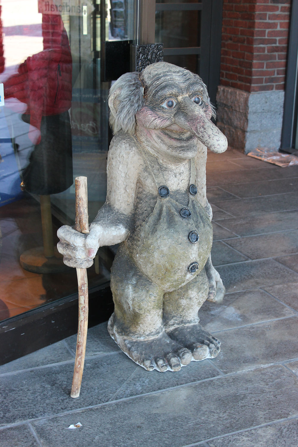 Troll en centre ville de Bergen 