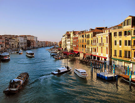 Coucher de soleil à Venise