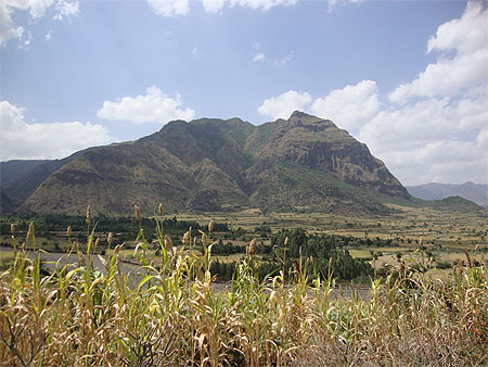 Beau paysage d'Éthiopie Beau paysage d'Éthiopie