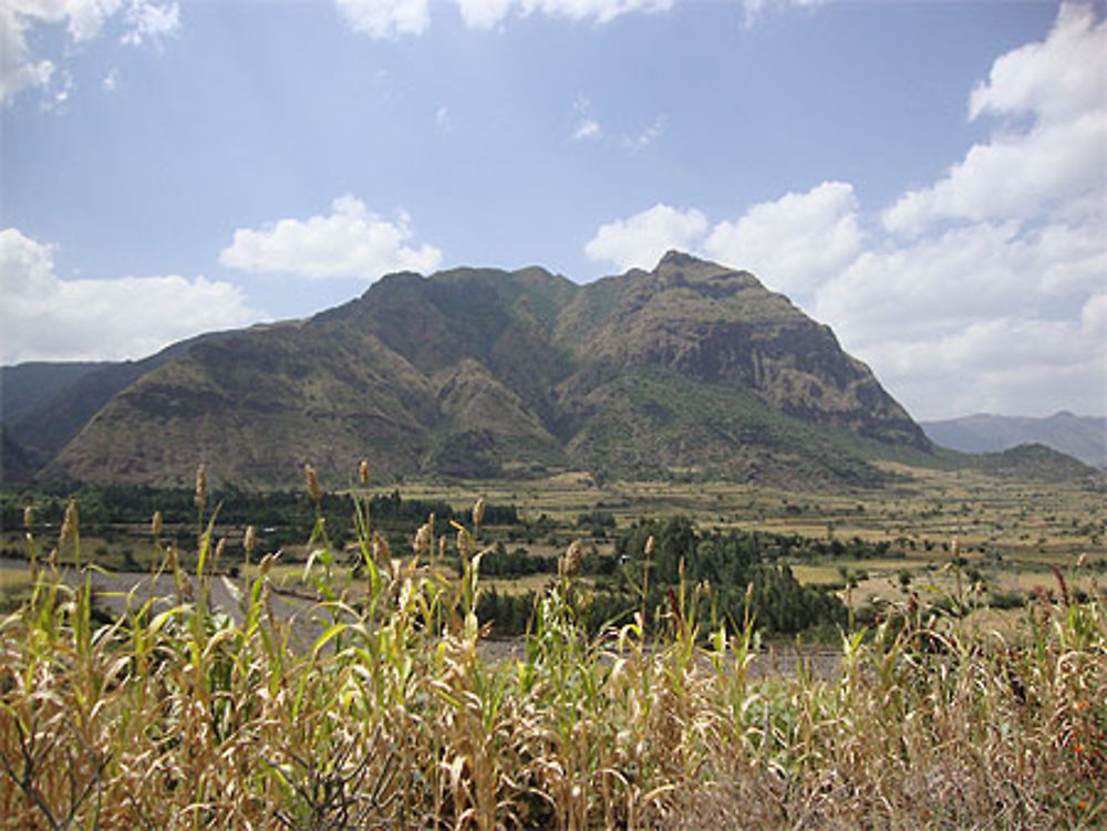 Beau paysage d'Éthiopie