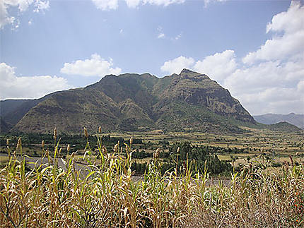 Beau paysage d'Éthiopie