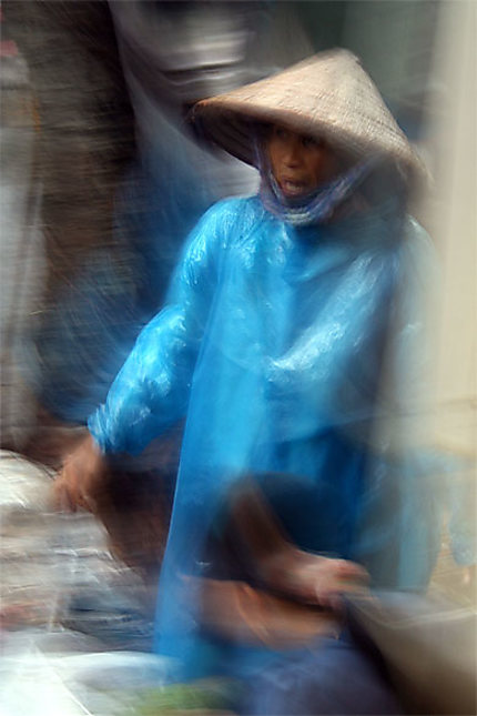 Le rush de la pluie, Hanoi