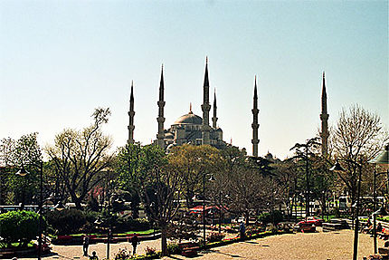 La mosquée Bleue, vue d'ensemble