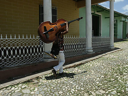 Musicien dans Trinidad