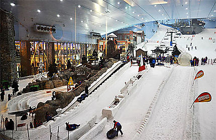 Ski Station in the Emirates Mall