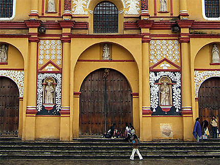 Entrée de la cathédrale de San Cristobal