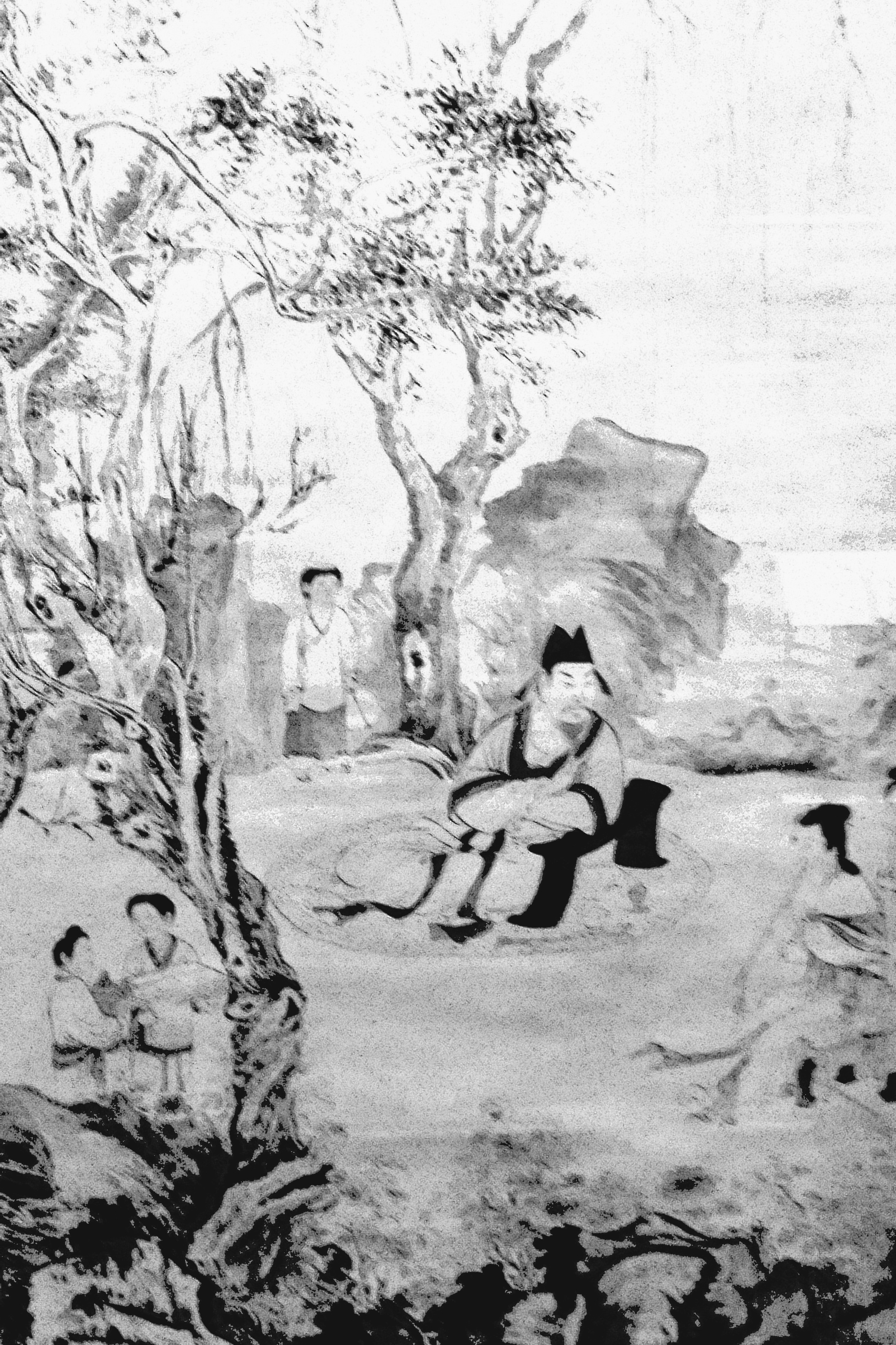 Dessin emblématique de l'art chinois, Shanghai Dessin emblématique de l'art chinois, Shanghai