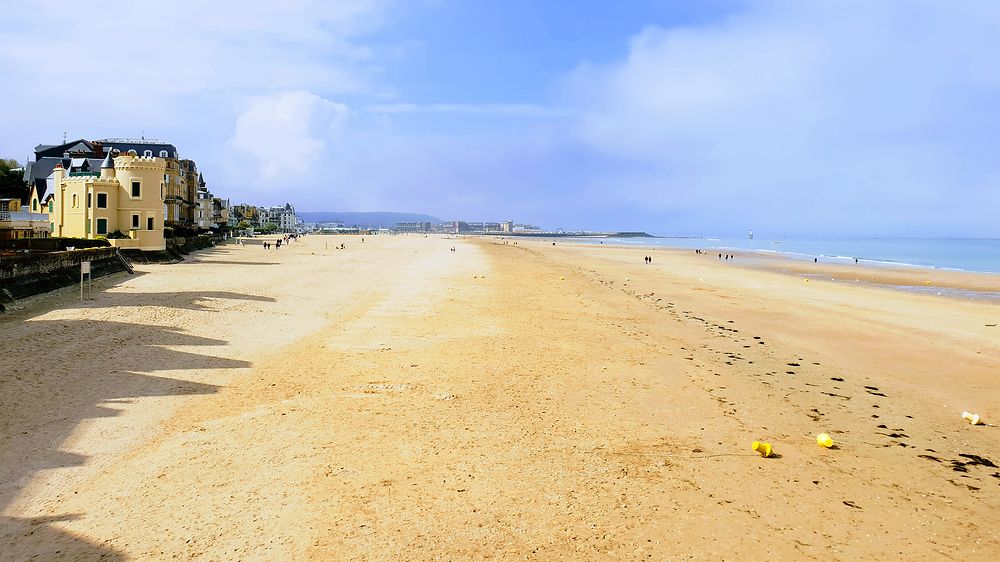 Trouville sublime plage normande 