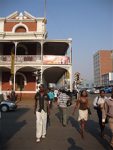 Balade dans les rues de Bulawayo Balade dans les rues de Bulawayo