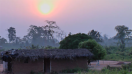 Couché de soleil sur bléanianda