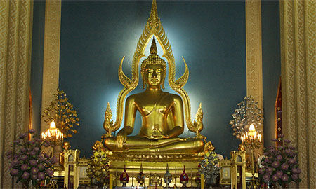 Bouddha à l'aura
