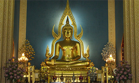 Bouddha à l'aura Bouddha à l'aura