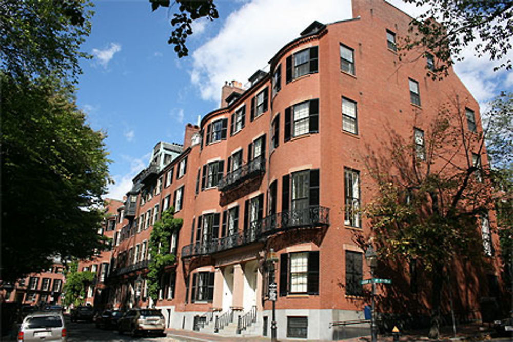 Beau quartier de Beacon Hill