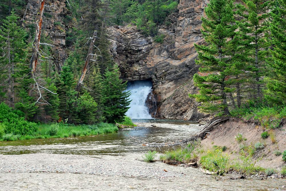 Running Eagle Falls