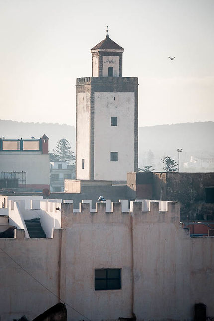 Essaouira, Minaret au petit matin