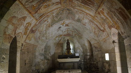 Crypte de l'église de Gargilesse