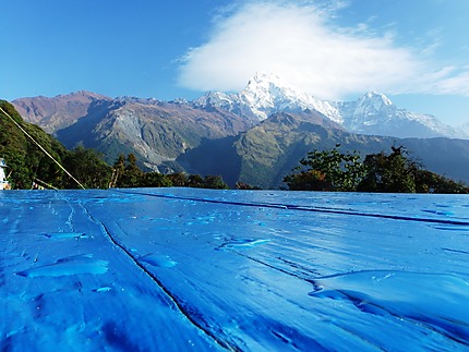 Tapis bleu pour l'Annapurna Sud