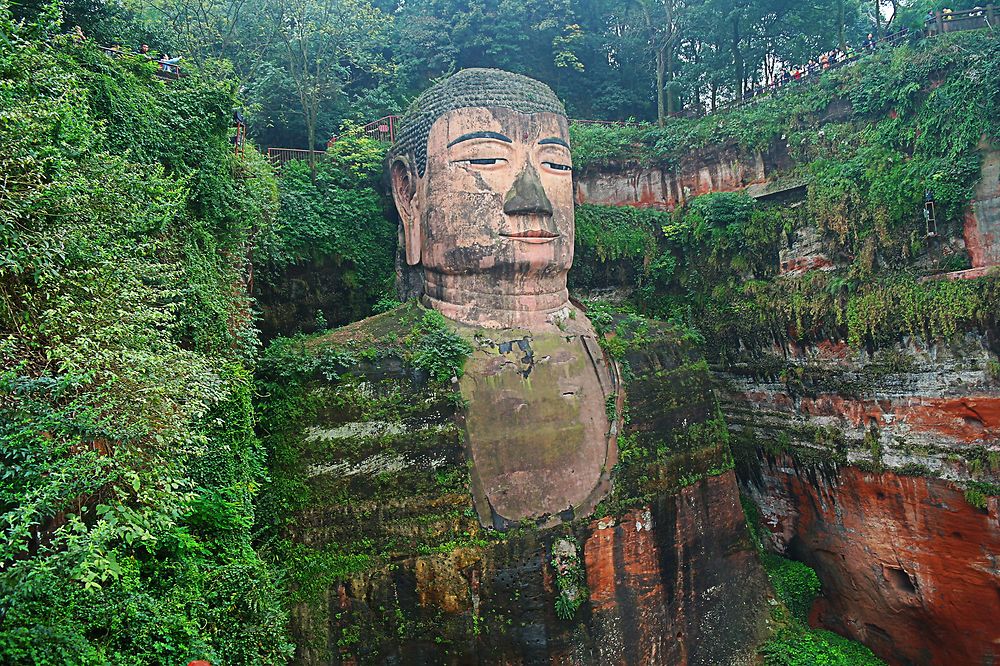 Le Grand Bouddha de Leshan