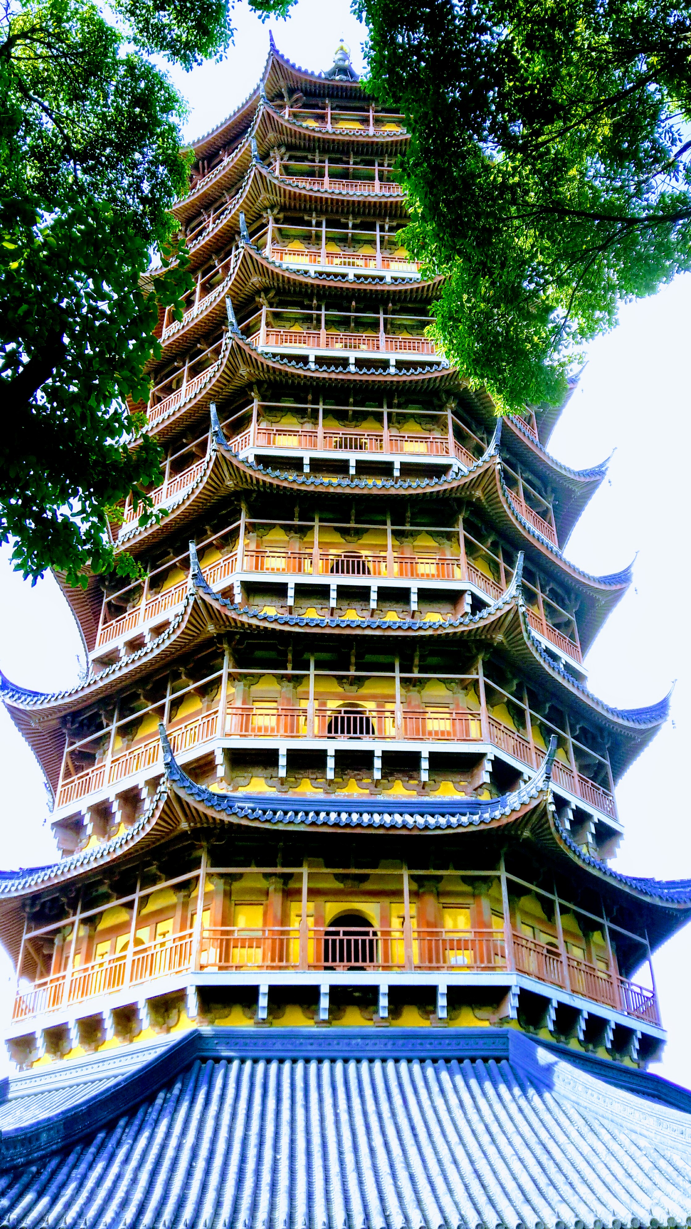 Pagode à Yangzhou, Chine Pagode à Yangzhou, Chine