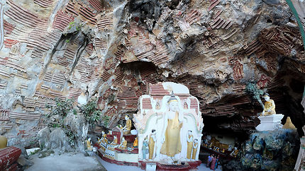 Kawgoon Caves, Birmanie