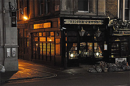 Pub at night