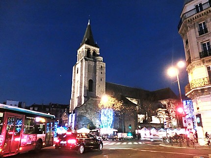 L'Eglise Saint Germain des Prés (fêtes de Noël)