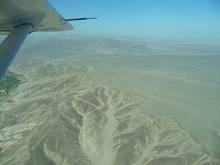 Nasca Pérou, vue aérienne