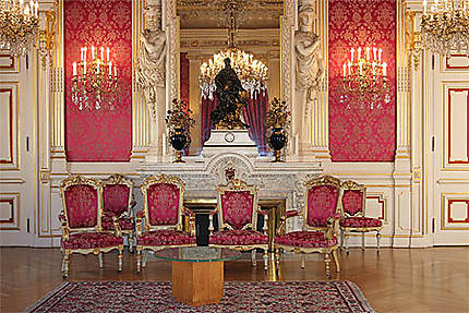 Hôtel de Ville de Lyon - Dans les Salons rouges
