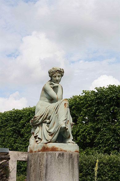 Statue du jardin des plantes