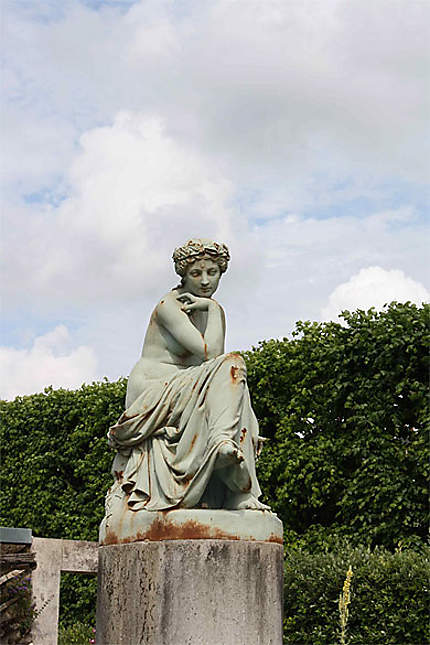 Statue du jardin des plantes
