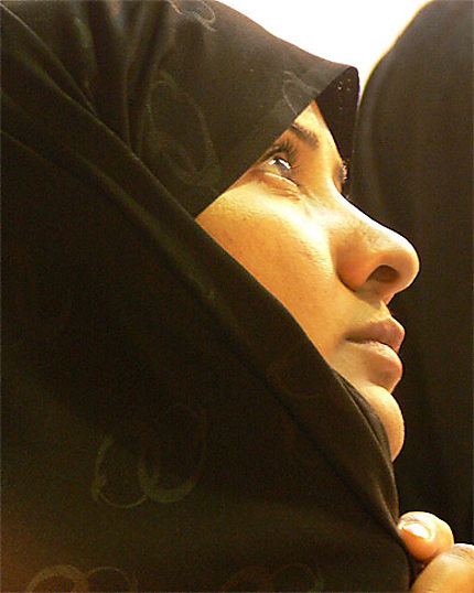 Jeune femme à Téhéran