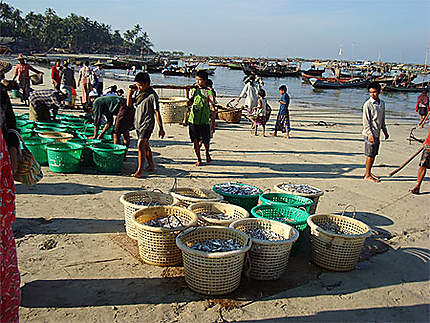 Village de pêcheurs de Ngapali