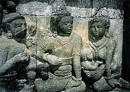 Borobudur sculptures