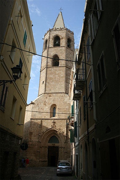 Campanile catalan à Alghero Campanile catalan à Alghero