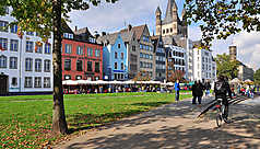 Sur les rives du Rhin, Cologne culturelle et festive 