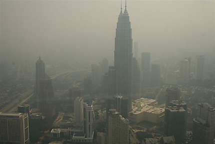 Kuala Lumpur vue du la tour telcom