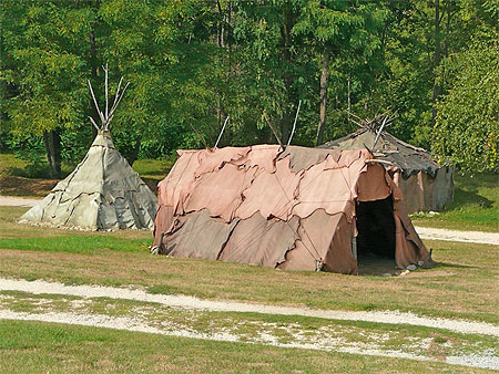 Les tipis Les tipis