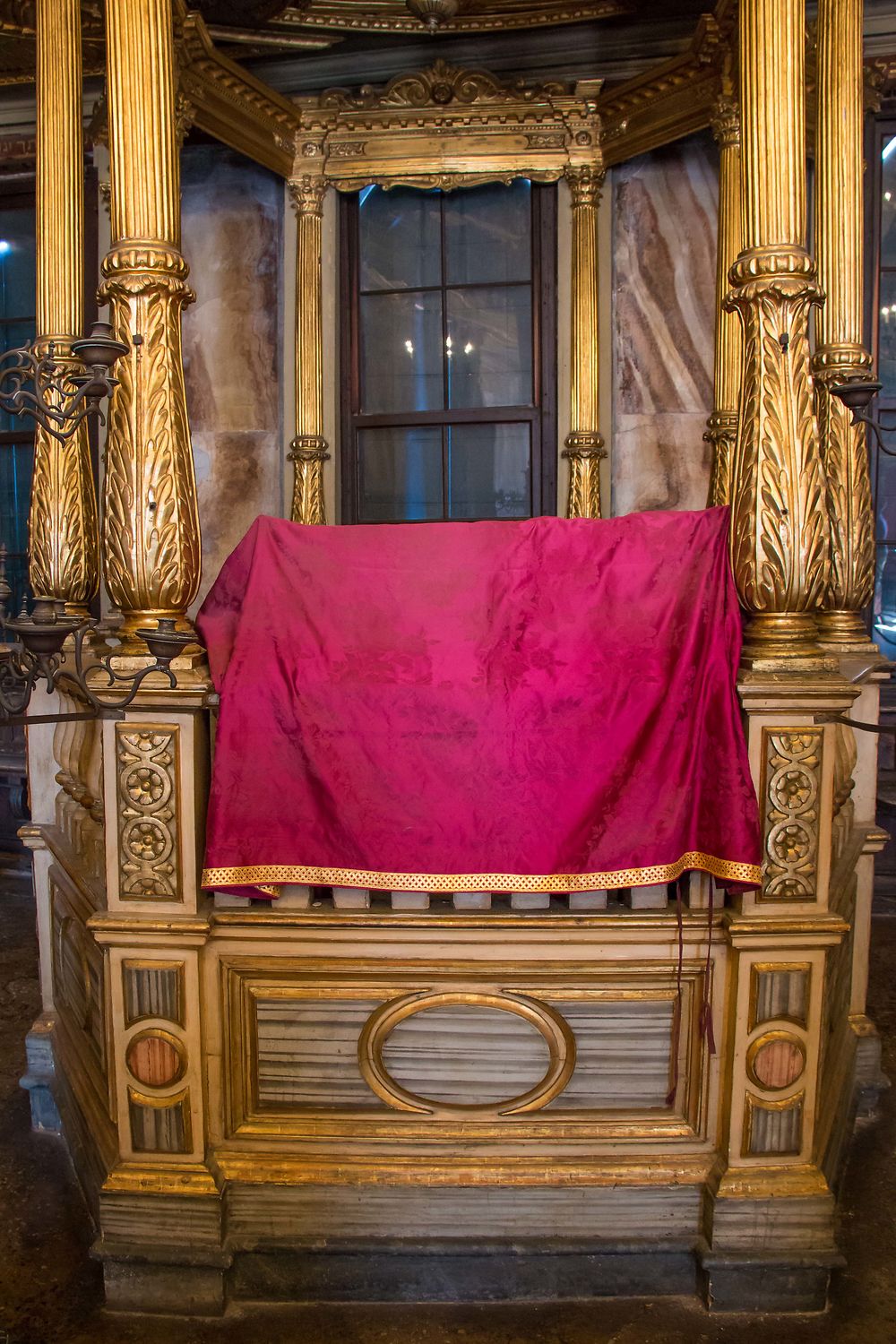 Synagogue Grande Tedesca : la bimah