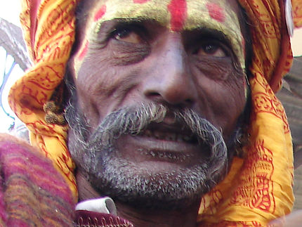 Portrait d'un sadhu