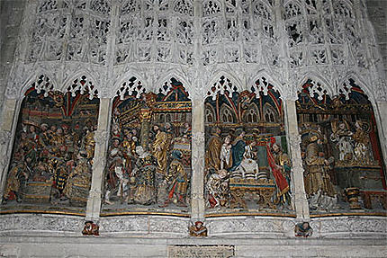 Intérieur de la cathédrale Notre Dame d'Amiens