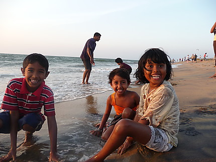 Enfants au nord de Colombo