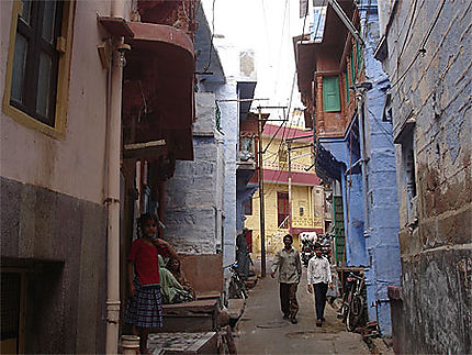 Dans la vieille ville de Jodhpur