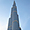 Burj Dubai, vu de Dubai Mall