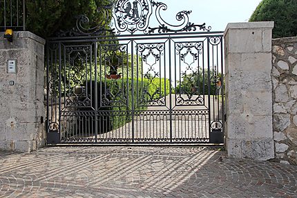 Entrée à l'abbaye du Mont Cassin