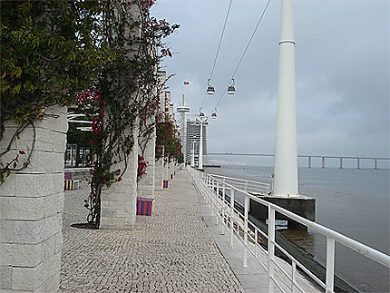 Le téléphérique de Lisbonne (Vasco da Gama)  	